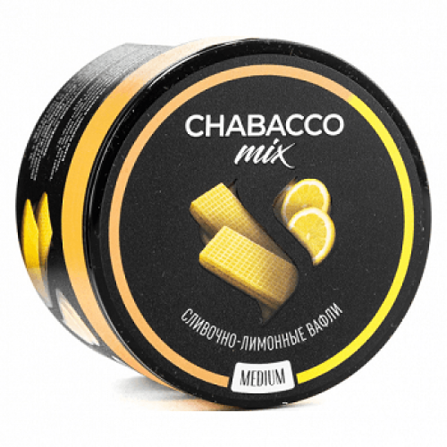 Бестабачная Смесь Chabacco Mix - Сливочно-Лимонные Вафли 50 гр