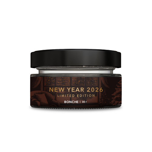 Табак для кальяна Bonche - New Year 2026 (Какао Кленовый Сироп Корица) 30 гр