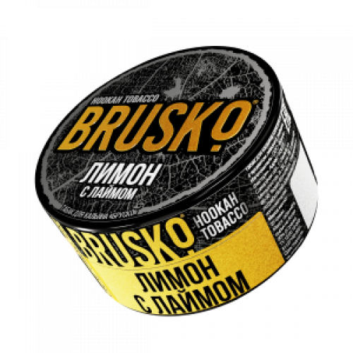 Табак для кальяна Brusko - Лимон с Лаймом 125 гр