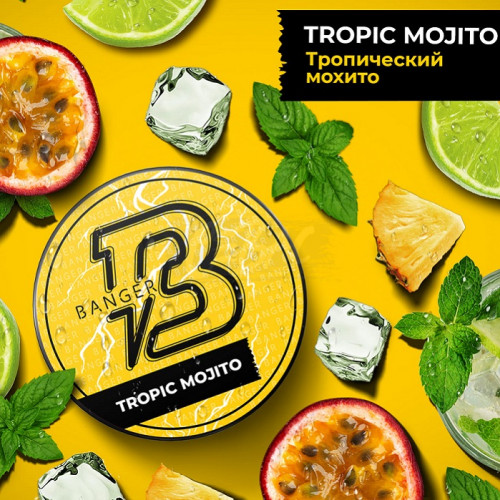 Табак для кальяна Banger - Tropic Mojito (Тропический Мохито) 25 гр