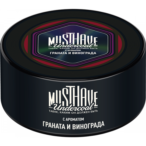 Табак для кальяна Must Have - Garnet Grape (Гранат и Виноград) 125 гр