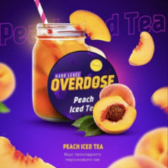Табак для кальяна Overdose - Peach Iced Tea (Персиковый Чай) 25 гр