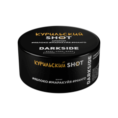 Табак для кальяна Dark Side Shot - Курильский (Яблоко Маракуйя Манго) 120 гр