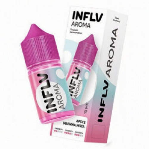 Ароматизатор Inflv Aroma - Арбуз Малина Мята 13 мл (на 30 мл)