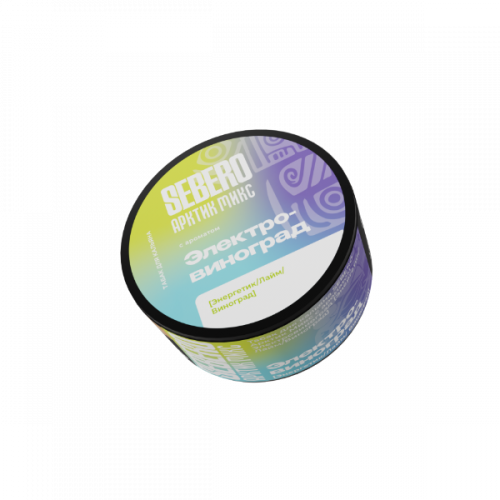 Табак для кальяна Sebero Arctic Mix - Электро-Виноград (Энергетик Лайм Виноград) 25 гр