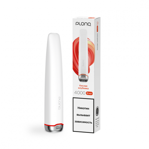 PLONQ Plus Pro 4000 - Кислая Клубника