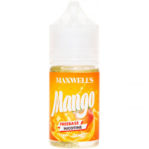 Жидкость Maxwells Freebase - Mango (Манго) 12 мг 30 мл (М)