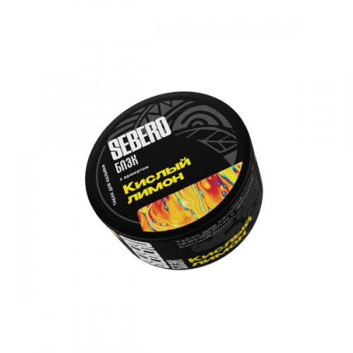 Табак для кальяна Sebero Black - Lemon Bomb (Кислый Лимон) 25 гр