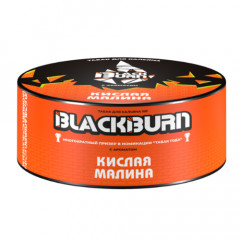 Табак для кальяна Black Burn - Raspberry Shock (Кислая Малина) 100 гр