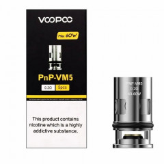 Испаритель Voopoo PnP-VM5 0.2 Ом (Vinci, Argus Pro, Drag S, Argus Air) (1 шт)