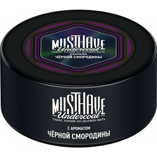 Табак для кальяна Must Have - Black Currant (Чёрная Смородина) 125 гр