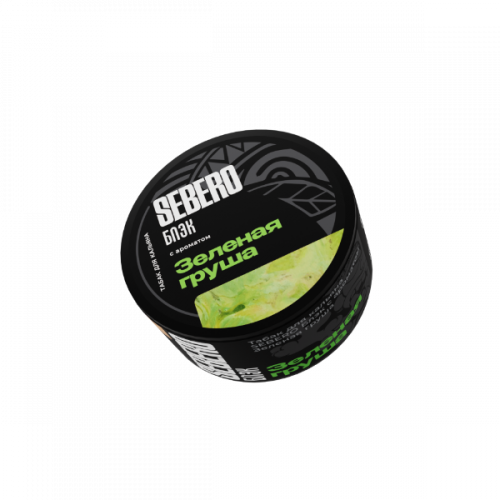 Табак для кальяна Sebero Black - Green Pear (Зелёная Груша) 25 гр
