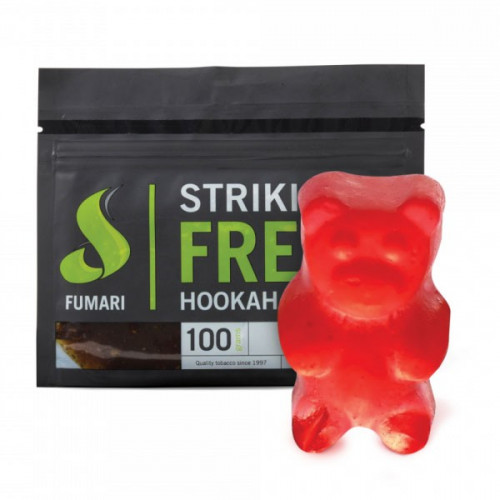 Табак для кальяна Fumari - Red Gummi Bear (Красные Мармеладные Мишки) 100 гр