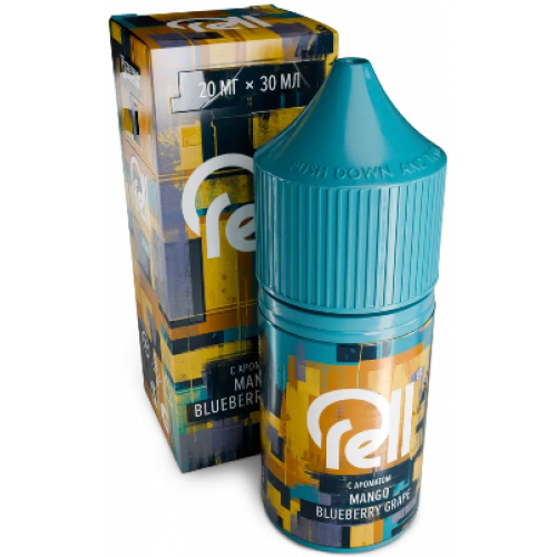 Жидкость Rell Azure - Mango Blueberry Grape (Манго Черника Виноград) 28 мл (М)