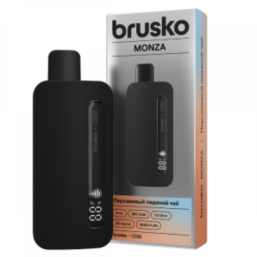 Brusko Monza 12000 - Персиковый Ледяной Чай (М)