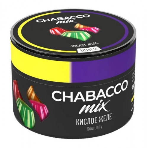 Бестабачная Смесь Chabacco Mix - Кислое Желе 50 гр