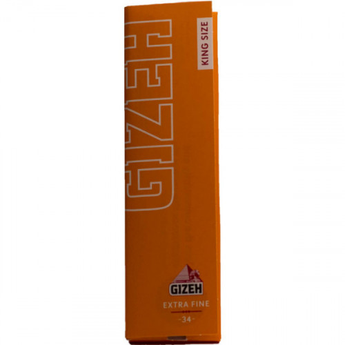 Бумага сигаретная GIZEH Pure King Size Slim Extra Fine 34 листа