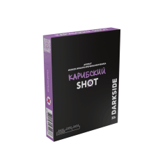 Табак для кальяна Dark Side Shot - Карибский (Кокос Манго Печенье Клубника) 30 гр