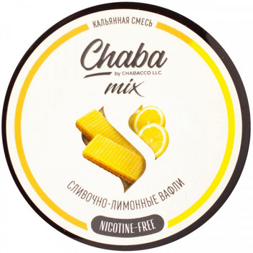 Бестабачная Смесь Chaba - Сливочно-Лимонные Вафли 40 гр