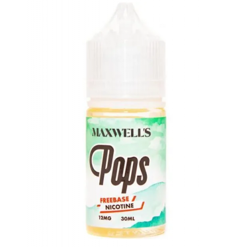 Жидкость Maxwells Freebase - Pops (Жвачка Яблоко Киви) 12 мг 30 мл (М)