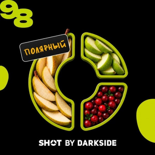 Табак для кальяна Dark Side Shot - 98 Яблоко Груша Клюква 25 гр