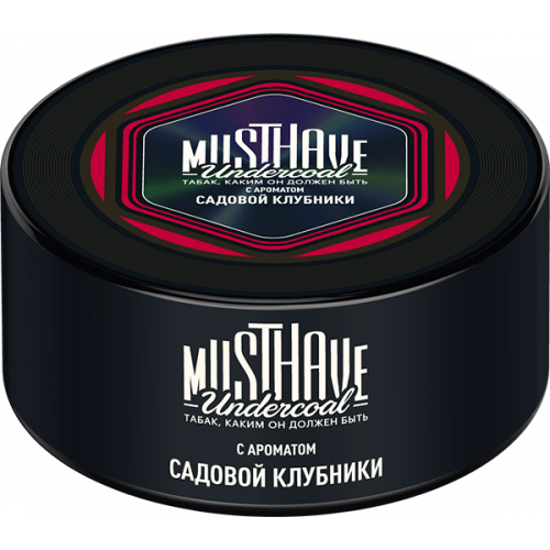 Табак для кальяна Must Have - Strawberry (Садовая Клубника) 125 гр