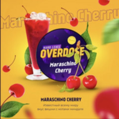 Табак для кальяна Overdose - Maraschino Cherry (Коктейльная Вишня) 25 гр