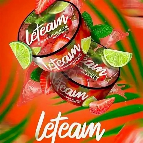 Бестабачная Смесь Leteam (Medium) - с Клубничным Мохито 25 гр