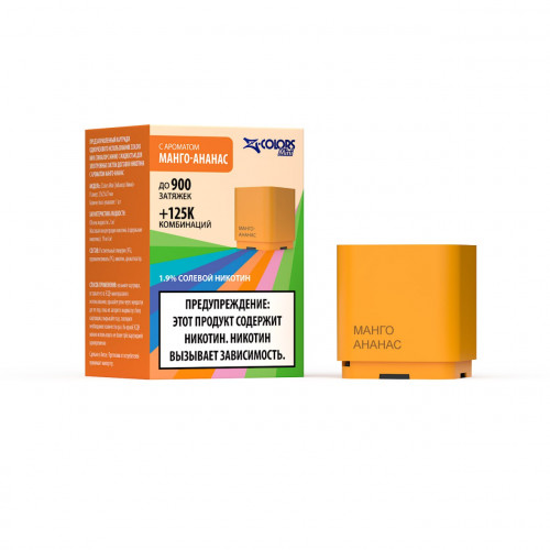 Картридж Zlab Z-Colors Mini - Манго Ананас (1 шт)