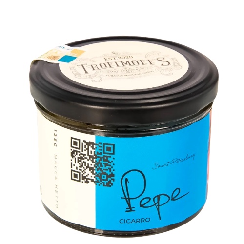 Табак для кальяна Trofimoff's - Сigarro - Pepe (Карамель Мультифрукт Табак) 125 гр