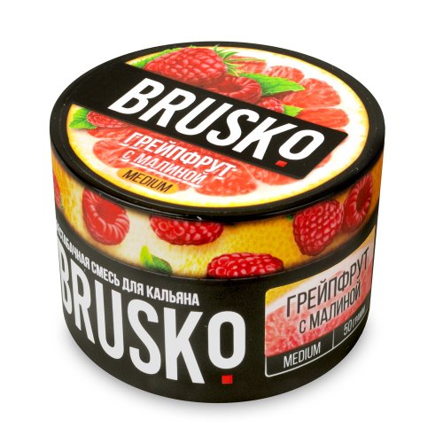 Бестабачная Смесь Brusko Medium - Грейпфрут с Малиной 50 г