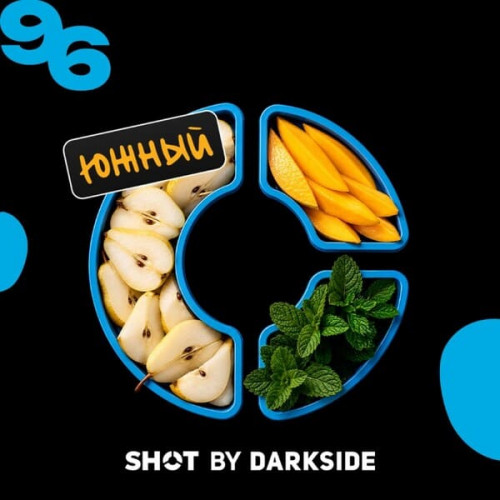 Табак для кальяна Dark Side Shot - 96 Манго Груша Мята 25 гр