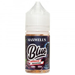 Жидкость Maxwells Freebase - Blue (Лимонад Черника Ежевика Голубика) 12 мг 30 мл (М)