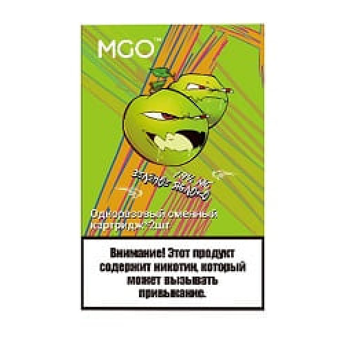 Картридж MGO 1x1500 Зелёное Яблоко