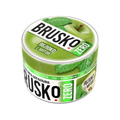 Бестабачная Смесь Brusko Zero - Яблоко с Мятой 50 г