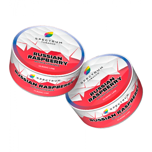 Табак для кальяна Spectrum - Russian Raspberry (Малина Клубника) 25 гр