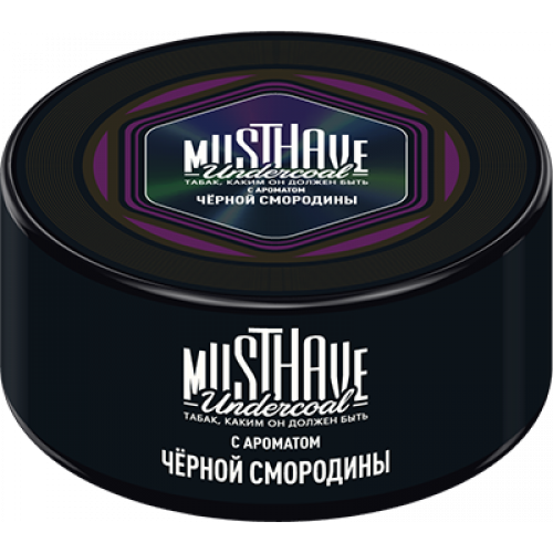 Табак для кальяна Must Have - Black Currant (Чёрная Смородина) 25 гр