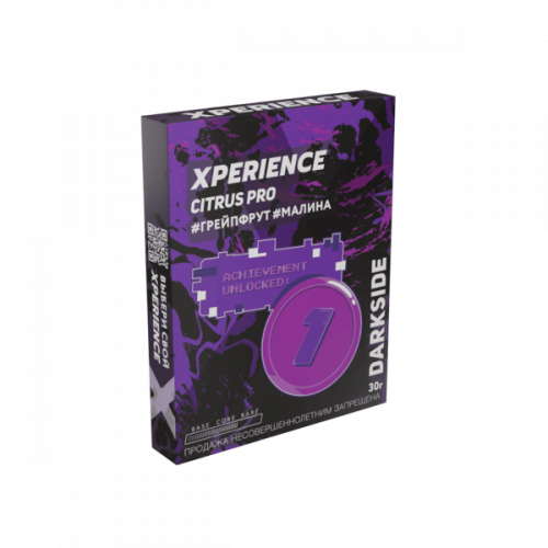 Табак для кальяна Dark Side Xperience - Citrus Pro (Грейпфрут Малина) 30 гр