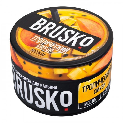 Бестабачная Смесь Brusko Medium - Тропический Смузи 50 г