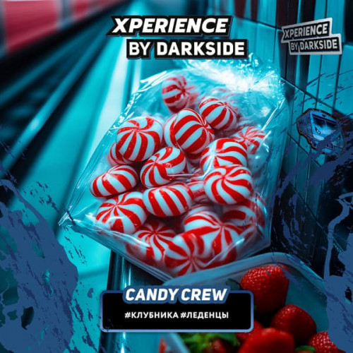 Табак для кальяна Dark Side Xperience - Candy Crew (Клубника Леденцы) 30 гр