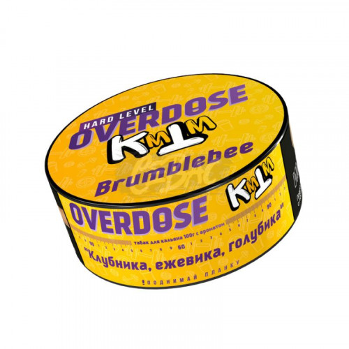 Табак для кальяна Overdose - Brumblebee (Клубника Ежевика Голубика) 25 гр