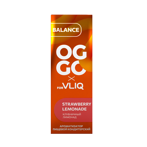 Ароматизатор OGGO Balance - Strawberry Lemonade (Клубничный Лимонад) (на 30 мл)