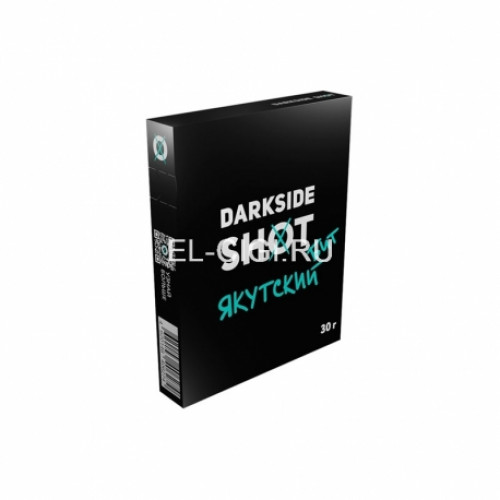 Табак для кальяна Dark Side Shot - Якутский (Яблоко Энергетик Киви) 30 гр