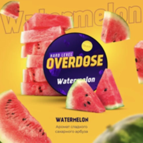 Табак для кальяна Overdose - Watermelon (Сахарны Арбуз) 25 гр