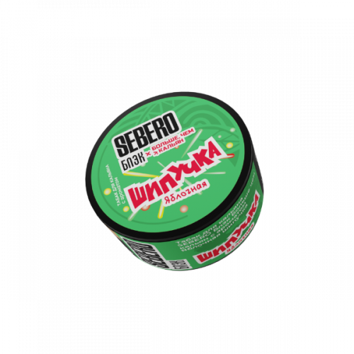 Табак для кальяна Sebero Black - Шипучка Яблочная 25 гр