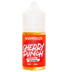 Жидкость Maxwells Freebase - Cherry Punch (Вишневый Пунш) 12 мг 30 мл (М)
