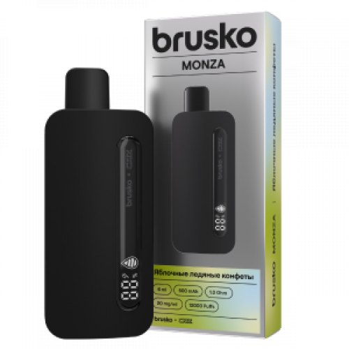 Brusko Monza 12000 - Яблочные Ледяные Конфеты (М)