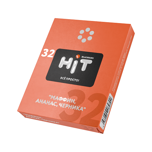 Табак для кальяна Hit - 32 Маффин Ананас Черника 30 гр