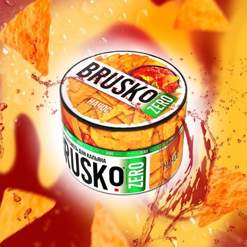 Бестабачная Смесь Brusko Zero - Начос 50 г