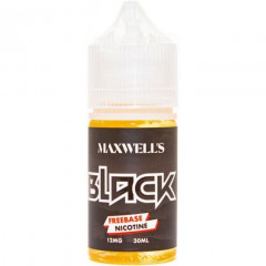 Жидкость Maxwells Freebase - Black (Табак) 12 мг 30 мл (М)